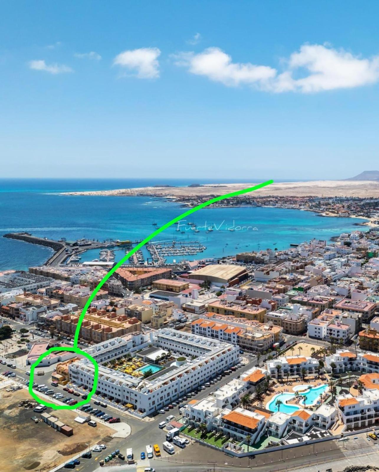 Modern With Sea Views In Appartement Corralejo
